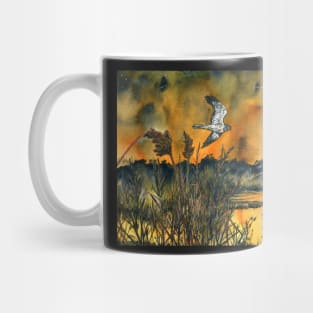 Lighthouse Ghost Gray Ghost Nothern Harrier Mug